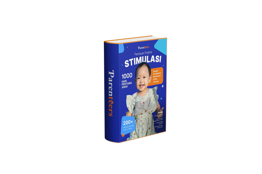 Mockup e-book Panduan Praktis Stimulasi Parenteers